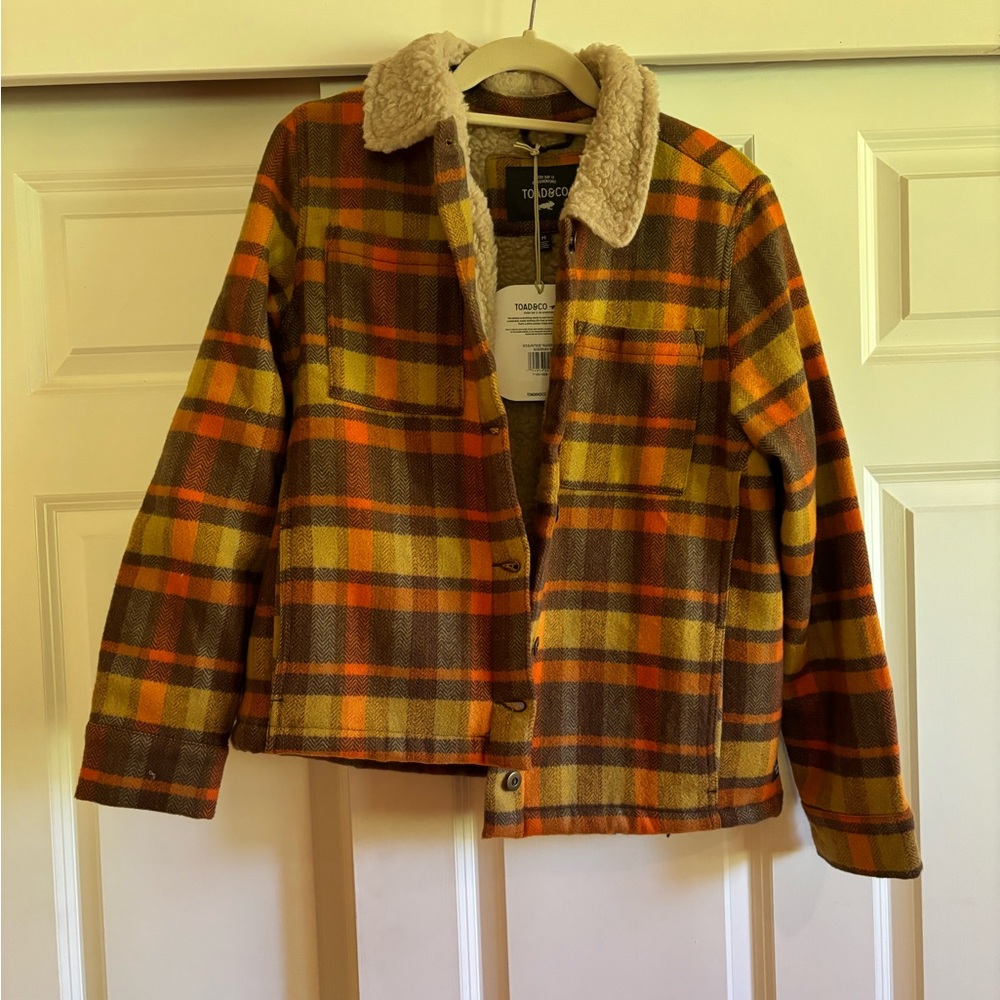Toad & Co Sherpa Flannel Jacket
